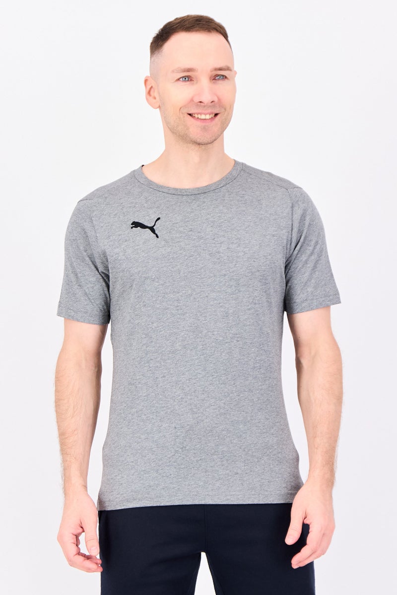 PUMA Men Sportswear Fit Short Sleeve Outdoor T-Shirt, Grey - Image 1