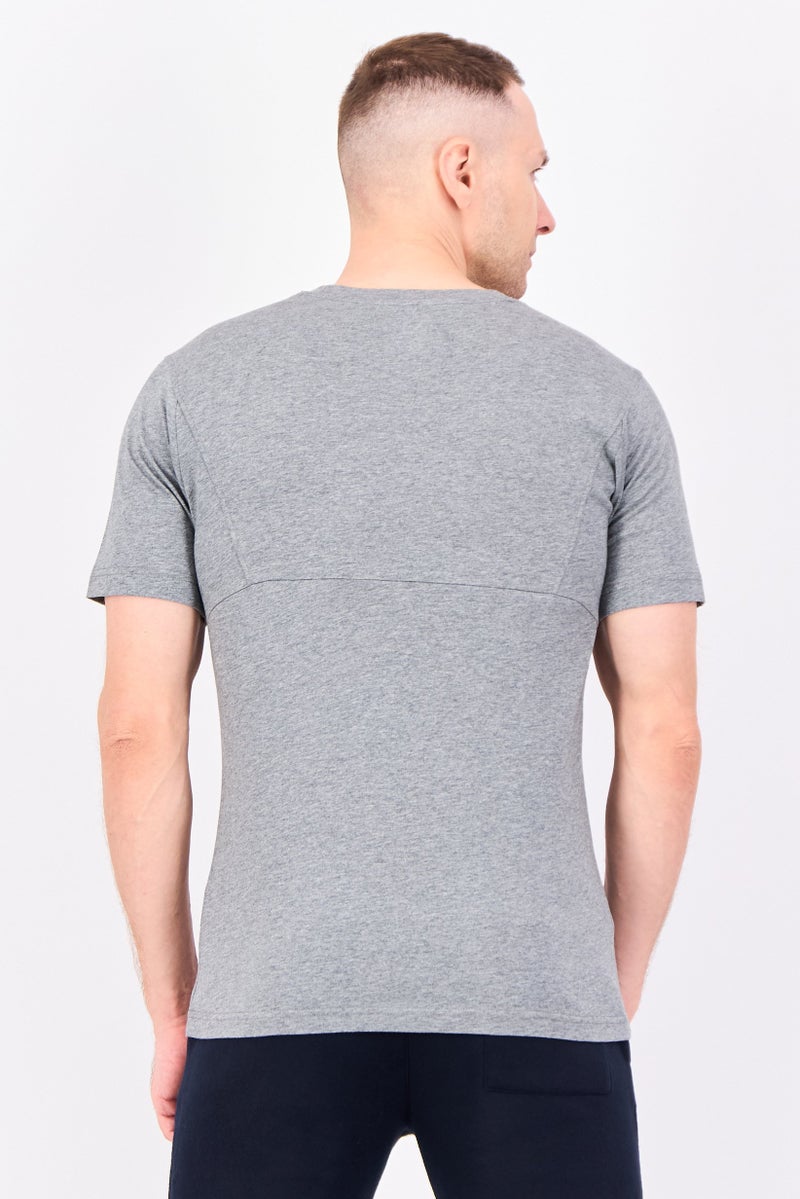 PUMA Men Sportswear Fit Short Sleeve Outdoor T-Shirt, Grey - Image 4