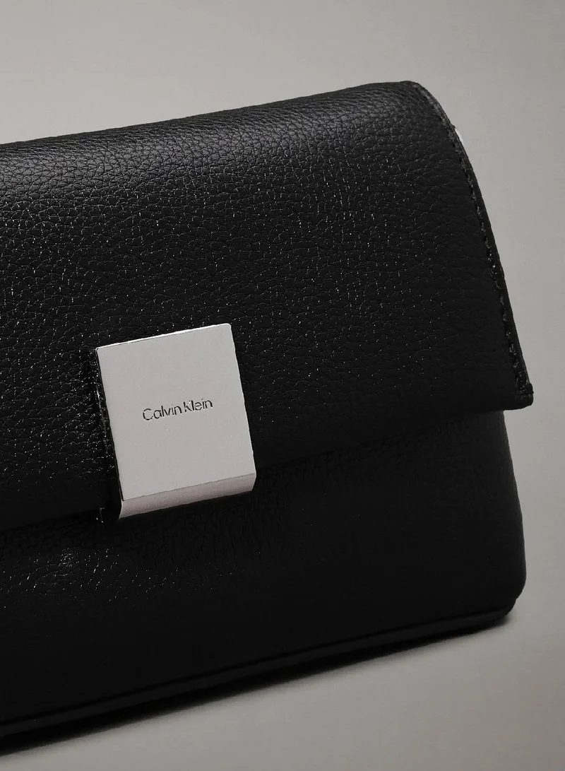 CALVIN KLEIN Black Caviar Crossbody Bag for Women | Best Price UAE