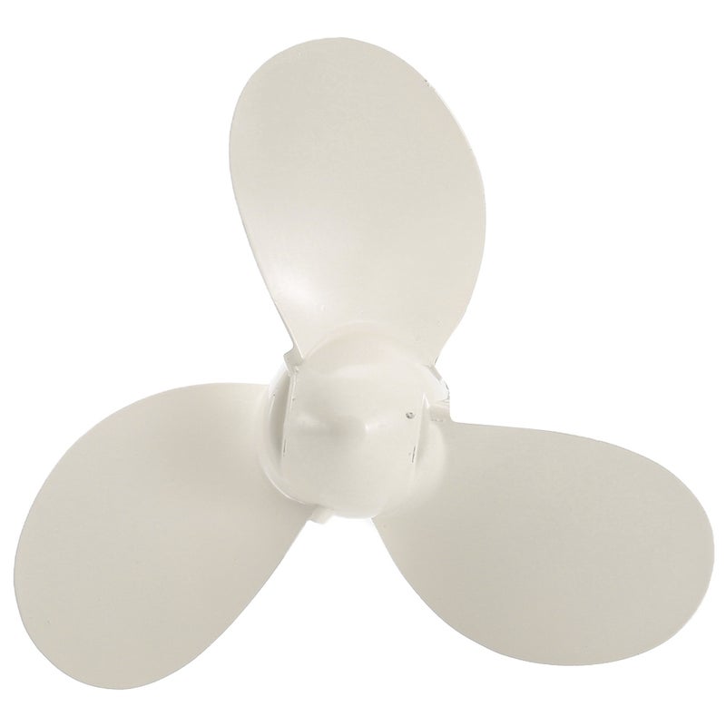 3-Blade Outboard Motor Propeller: White Aluminum 7 1/4x5-A - Durable Portable Easy to Install Replacement Propeller for Yamaha 2 Stroke 2HP 2.5HP Outboard Motors - Image 4