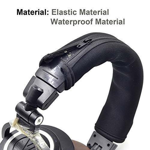 defean Headphone Protector Headband Fabric Compatible with Audio Technica M30 M40 M50 M50X M50S M40X Headphone - Image 2
