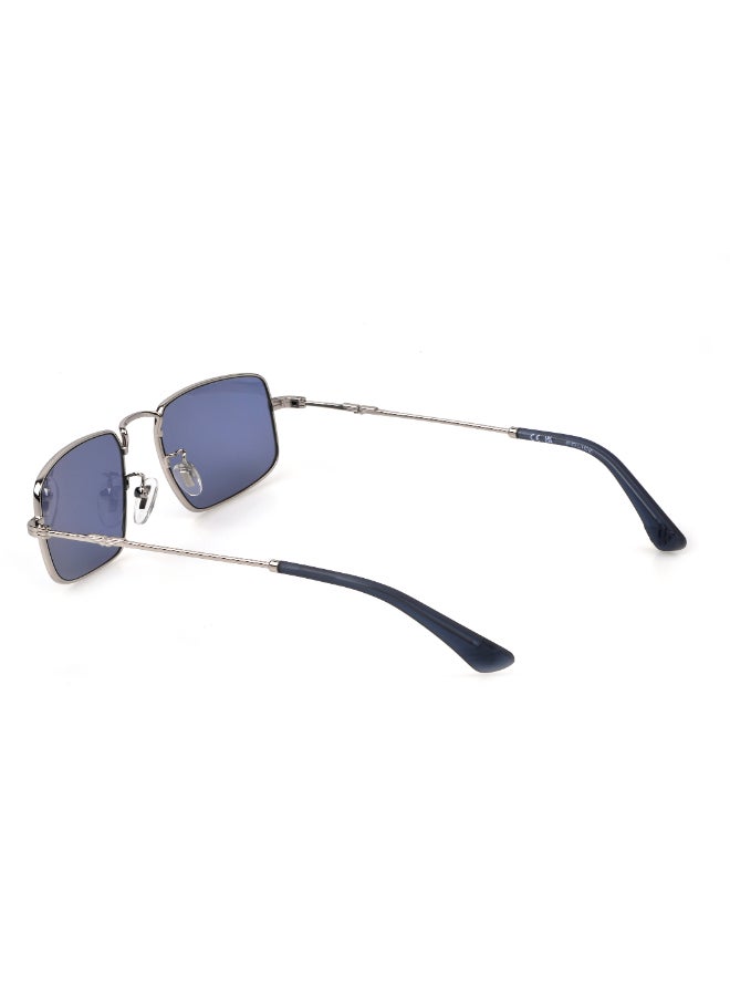 POLICE Full Rim SQUARE Sunglasses SPLN31M53579Y - Image 4