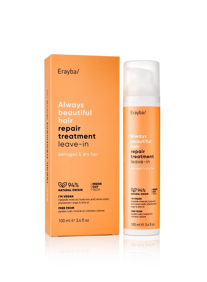 Erayba Repair Treatment Leave-in Damaged  dry Hair 100Ml - Image 1