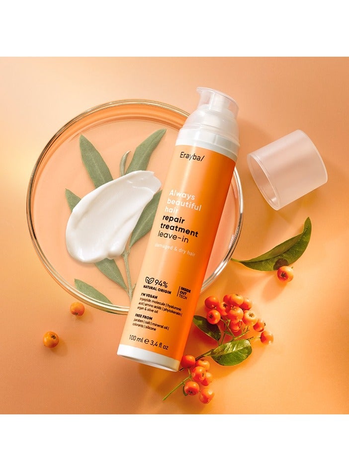 Erayba Repair Treatment Leave-in Damaged  dry Hair 100Ml - Image 3