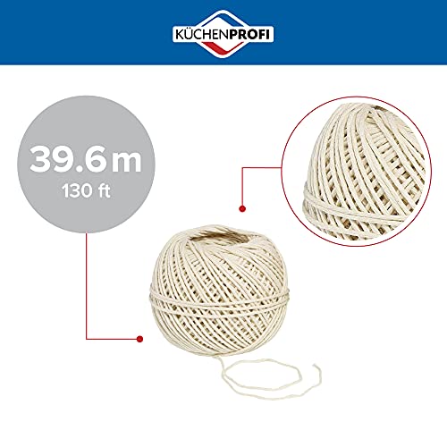 Küchenprofi Kuchenprofi Natural French Cooking Twine 2-Pack - Cotton Kitchen Twine for Roasting (Off-White) - Image 2