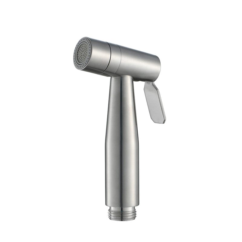 Stainless Steel Handheld Toilet Sprayer Adjustable Water Pressure 2 Function Sprayer - Image 2
