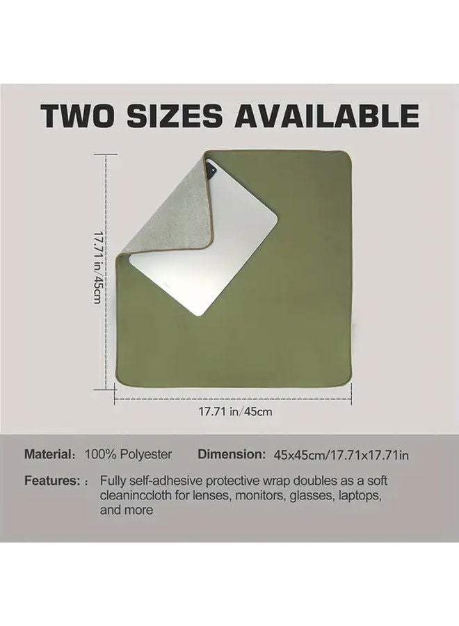 Green Heavy Duty DSLR Camera Lens Protector Case Scratch Resistant Soft Shell - Image 3