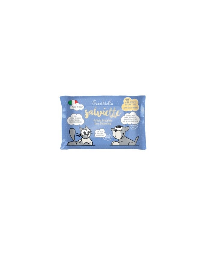 Ferribiella Ear Cleansing Pet wet wipes 