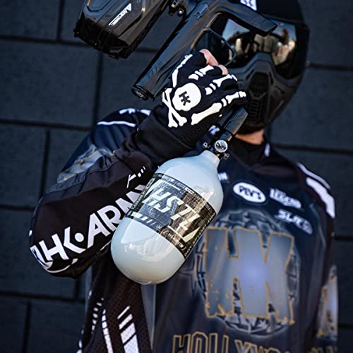HK Army 68ci 4500psi HPA Paintball Tank - HSTL Carbon Fiber - Grey - Image 5