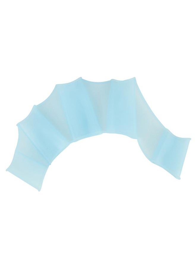 Thoraya 1 Pair Webbed Gloves Finger Swimming Diving Fins Swim Flippers Hand Paddle (M)  - Image 3