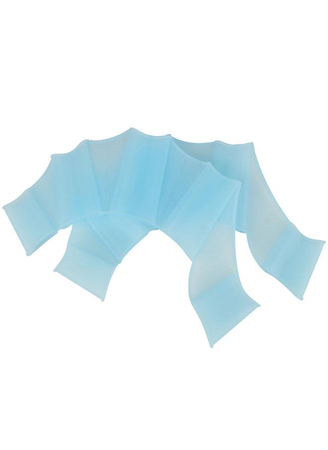 Thoraya 1 Pair Webbed Gloves Finger Swimming Diving Fins Swim Flippers Hand Paddle (M)  - Image 2