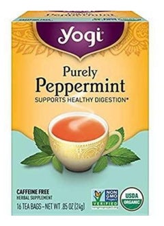 Yogi Tea Pure mint tea caffeine free 24 g (16 bags) 