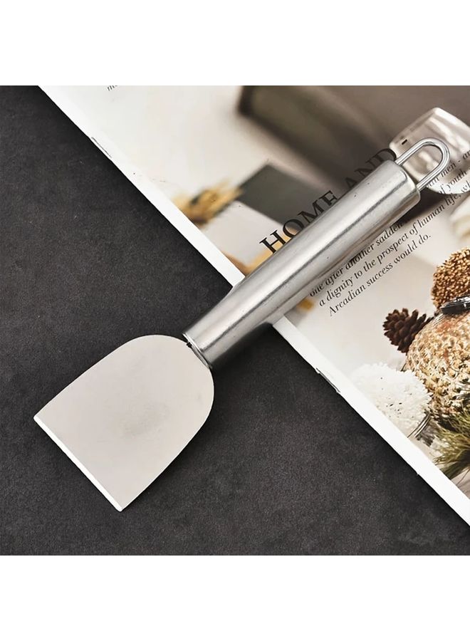 Multi Functional Stainless Steel Kitchen Scraper Silvery Metal Blade Cleaner Tool - Image 1