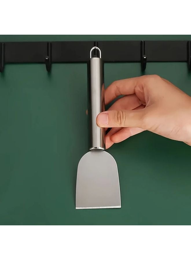 Multi Functional Stainless Steel Kitchen Scraper Silvery Metal Blade Cleaner Tool - Image 3