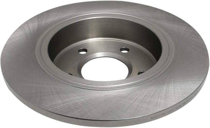 TRQ Rear Brake Rotor Set Solid Compatible with 2006-2011 Buick Lucerne 2006-2011 Cadillac DTS - Image 5