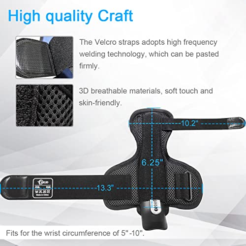 HKJD Thumb Spica Splint Reversible Thumb Brace for Pain Relief, Arthritis, De Quervain's tenosynovitis, Sprains, Strains, Carpal Tunnel & Trigger Finger Immobilizer Adjustable Wrist Strap - Image 5