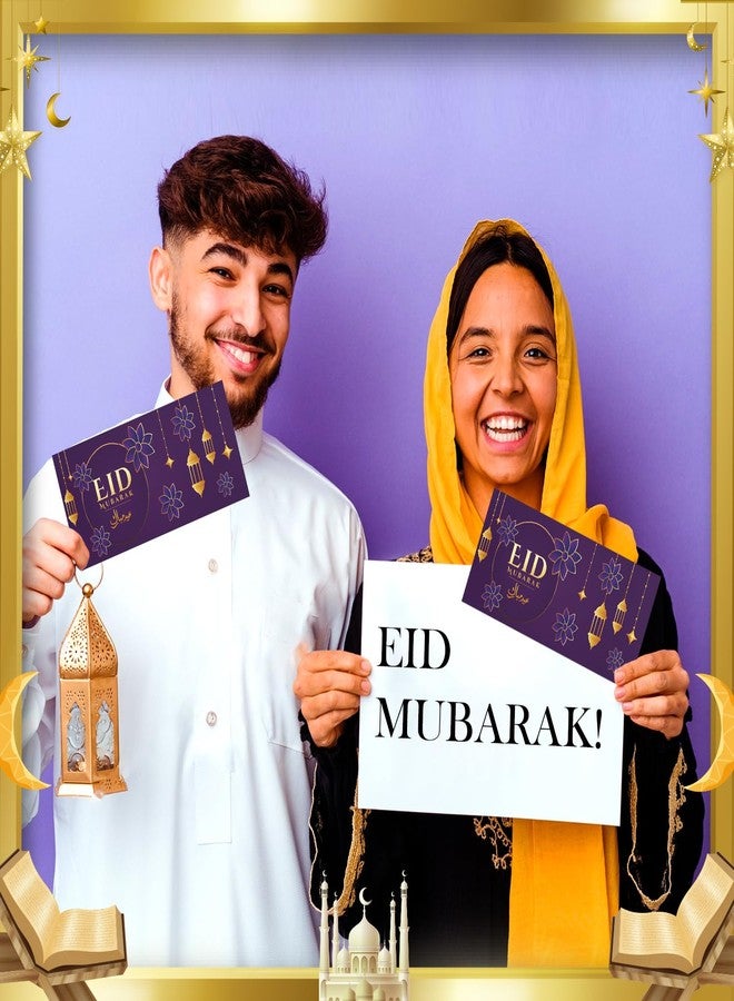 فيستيكو مجموعة فيستيكو® من 12 ظرفًا للعيد (بنفسجي وذهبي)، أظرف للعيد، لوازم حفلات العيد - Image 3