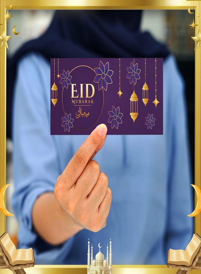 فيستيكو مجموعة فيستيكو® من 12 ظرفًا للعيد (بنفسجي وذهبي)، أظرف للعيد، لوازم حفلات العيد - Image 4