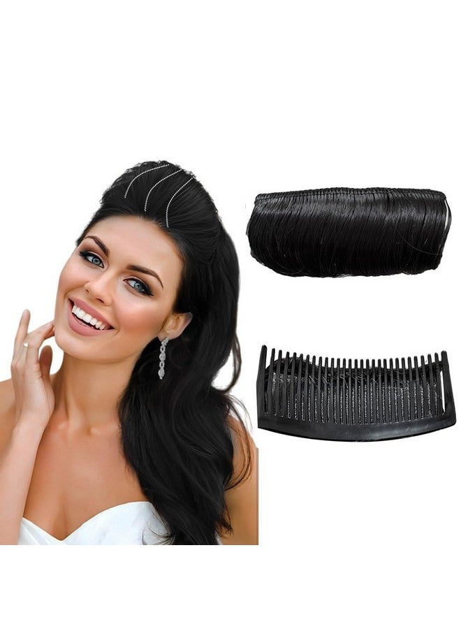 BLUSHIA Bump Puff Top Hair Maker Extension Accessories Black Color For Bottom Bump Top Hair - Image 1
