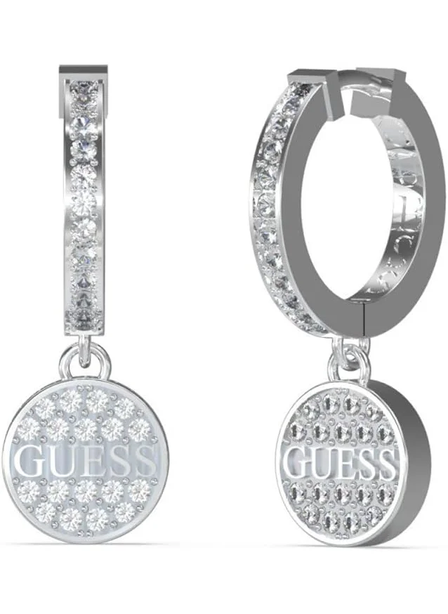 جس LADY ER 25MM COIN PAVE HUGS
