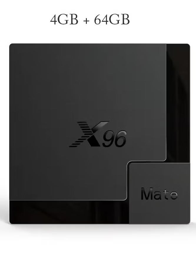 ELTRAZONE X96 Mate Smart TV Box | 4GB RAM + 64GB ROM | Android 10.0 TV Box | Allwinner H616 Quad-Core ARM Cortex A53 CPU | Dual WiFi 2.4G/5G | 4K UHD 3D Media Player | H.265 Ethernet 10/100M Set Top Box for Streaming & Entertainment  - Image 4