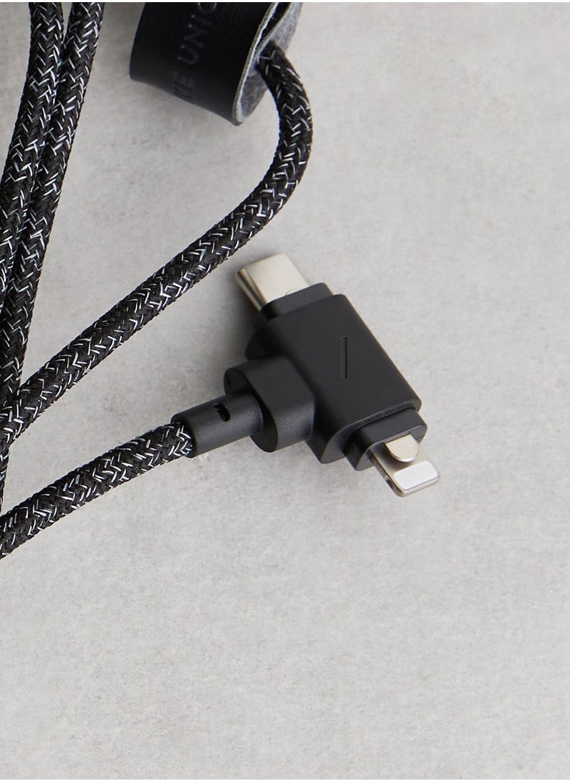 Native Union - Belt 1.5M Cable - Duo Usb-C To ( C + Lightining)