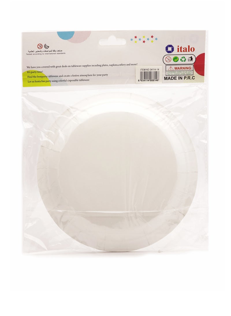 ITALO 6-Piece Printed Party Plate Set 7 inch  - Image 3