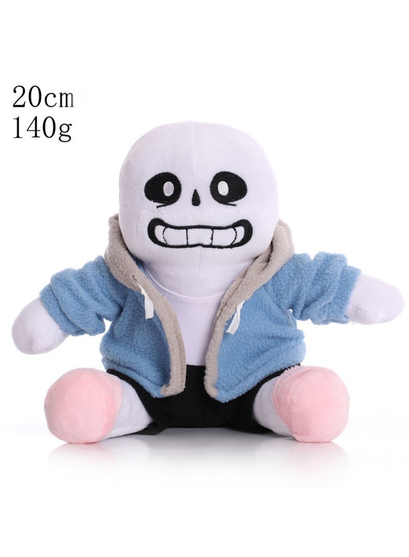 Undertale Plush Toy Game Peripheral Doll Cartoon Character Children's Birthday Gift (Dressed Zombie)  - Image 2
