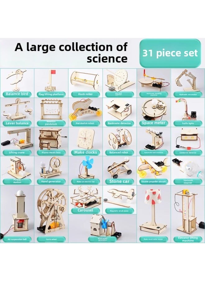 Science Small Experiment Suit Science And Technology Production Invention Diy Homemade Materials Primary School Students' Puzzle Science And Education Manual-Specifications:31 Sets Of Scientific Experiments - pzsku/Z3F37FD4D6825F0BB1DE3Z/45/_/1741676624/112a6949-892b-4d5e-96f0-02cf4d73762a