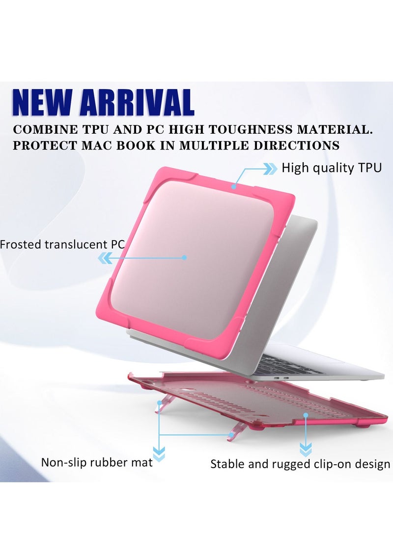 GULFLINK - Hard Shell Case Cover with Kickstand Shockproof Function for MacBook Pro(A2251/A2289/A2338) 13 inch - Image 1