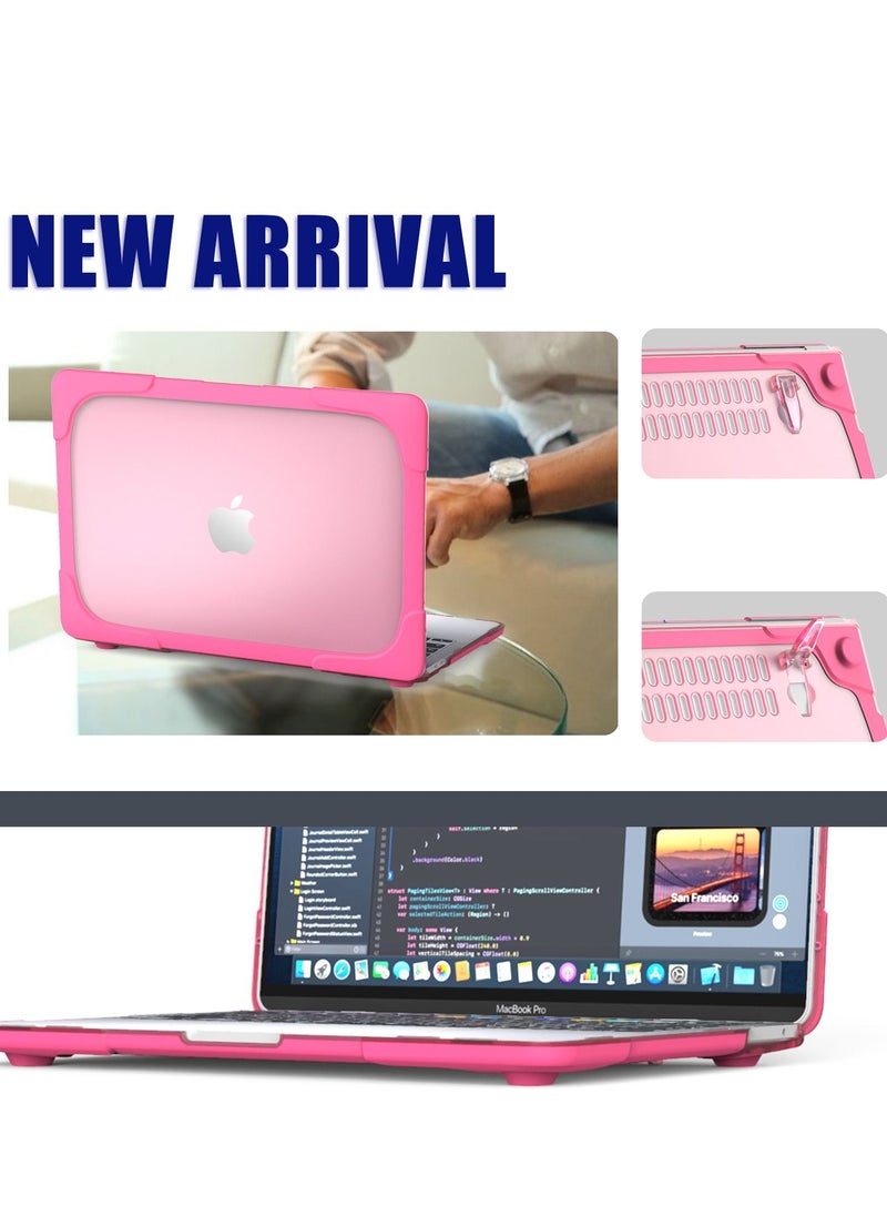 GULFLINK - Hard Shell Case Cover with Kickstand Shockproof Function for MacBook Pro(A2251/A2289/A2338) 13 inch - Image 1