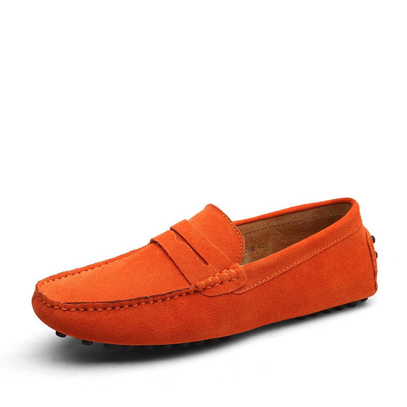 Large Size Trendy Shoes Men'S Bean Shoes European Station Slip-On Lazy Casual Men'S Shoes Men'S Loafers Fashion - Image 5