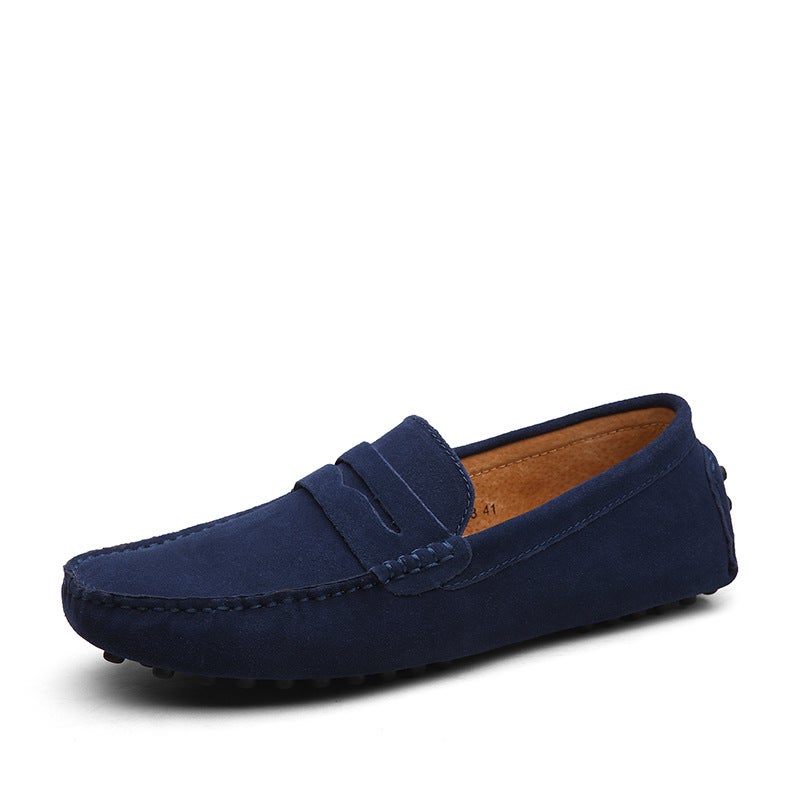 Large Size Trendy Shoes Men'S Bean Shoes European Station Slip-On Lazy Casual Men'S Shoes Men'S Loafers Fashion - Image 2