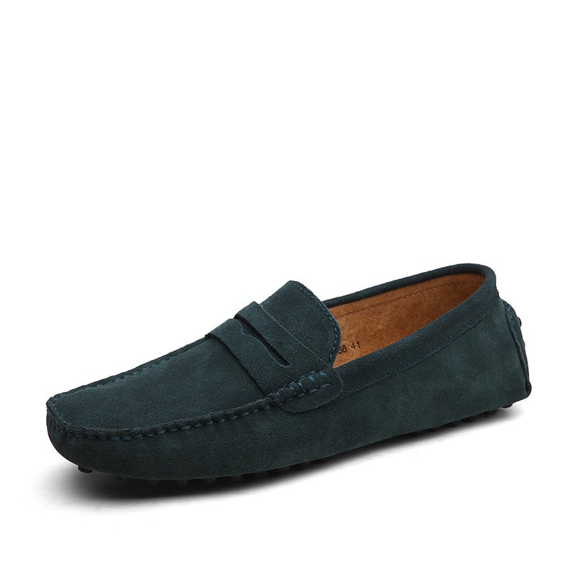 Large Size Trendy Shoes Men'S Bean Shoes European Station Slip-On Lazy Casual Men'S Shoes Men'S Loafers Fashion - Image 4