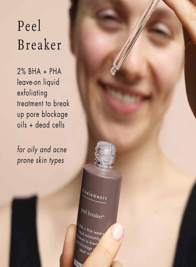 Bioelements Peel Breaker - 1 fl oz - 2% BHA + PHA Leave-On Liquid Exfoliating Treatment to Break Up Pore Blockage Oils + Dead Cells - Vegan, Gluten Free - Never Tested on Animals - Image 3