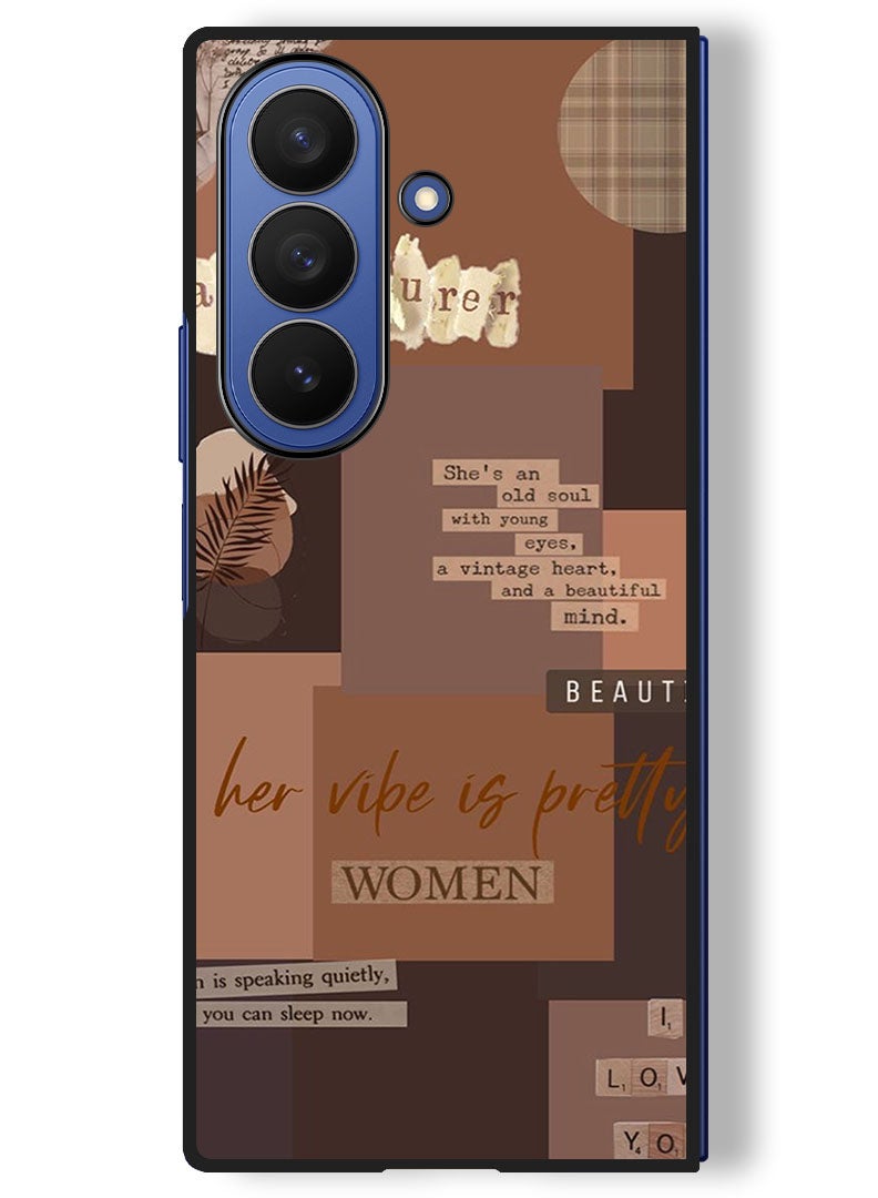 Theodor Case Compatible with Samsung Galaxy Z Fold 7 - 8 Inch Protection Shockproof Bumper Cover Adventurer - Image 1