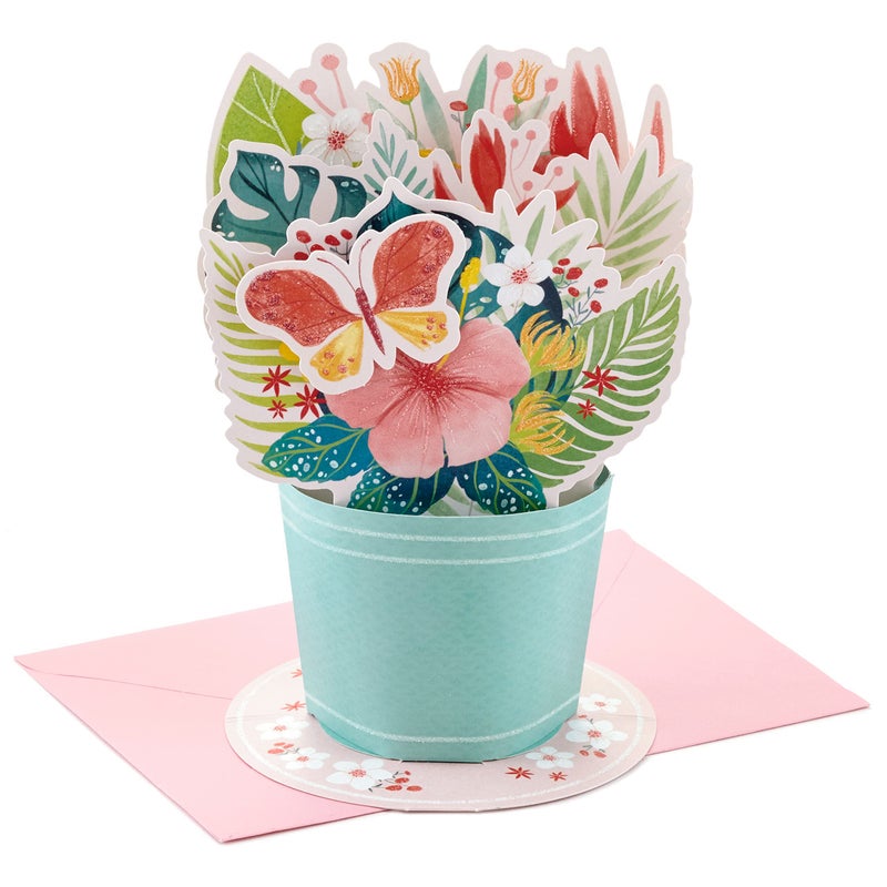 Hallmark Paper Wonder Mother's Day Pop Up Card (Flower Bouquet) for Graduation, Administrative Professionals Day, Nurses Day, Spring, Any Occasion - Image 1