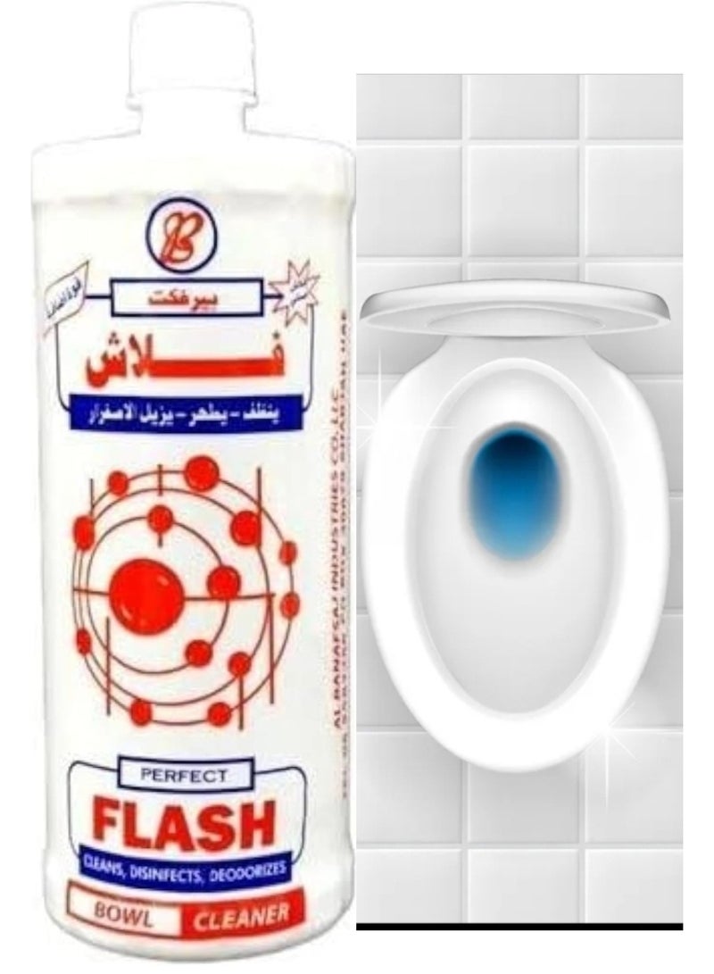 برفكت سائل تنظيف مرحاض دبليو سي فلاش بيرفكت سعة 1 لتر – عبوة من قطعتين - Image 2