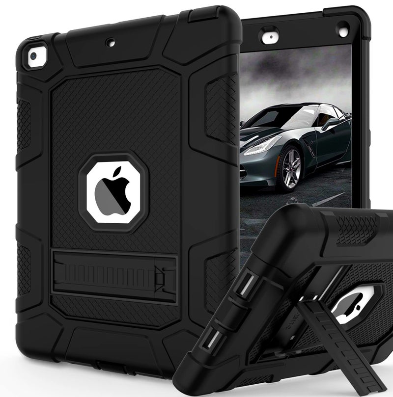 rantice iPad Mini 5 Case, iPad Mini 4 Case, Hybrid Three Layer Armor Shockproof Rugged Drop Protection Cover Case Built with Kickstand for iPad Mini 4/5 7.9 Inch - Image 1