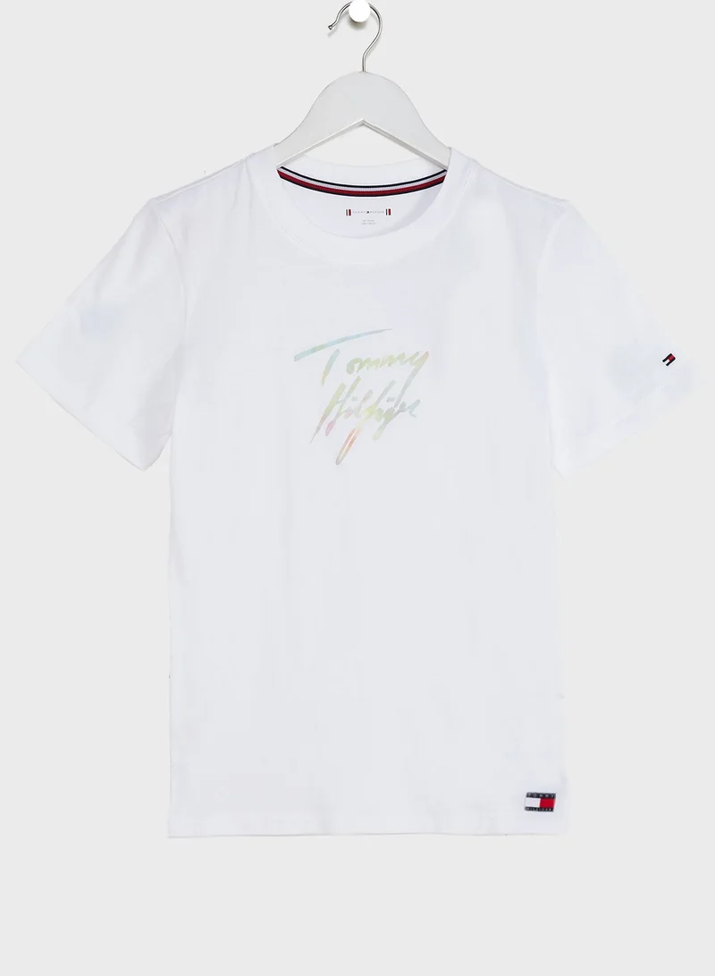 TOMMY HILFIGER Youth Logo T-Shirt