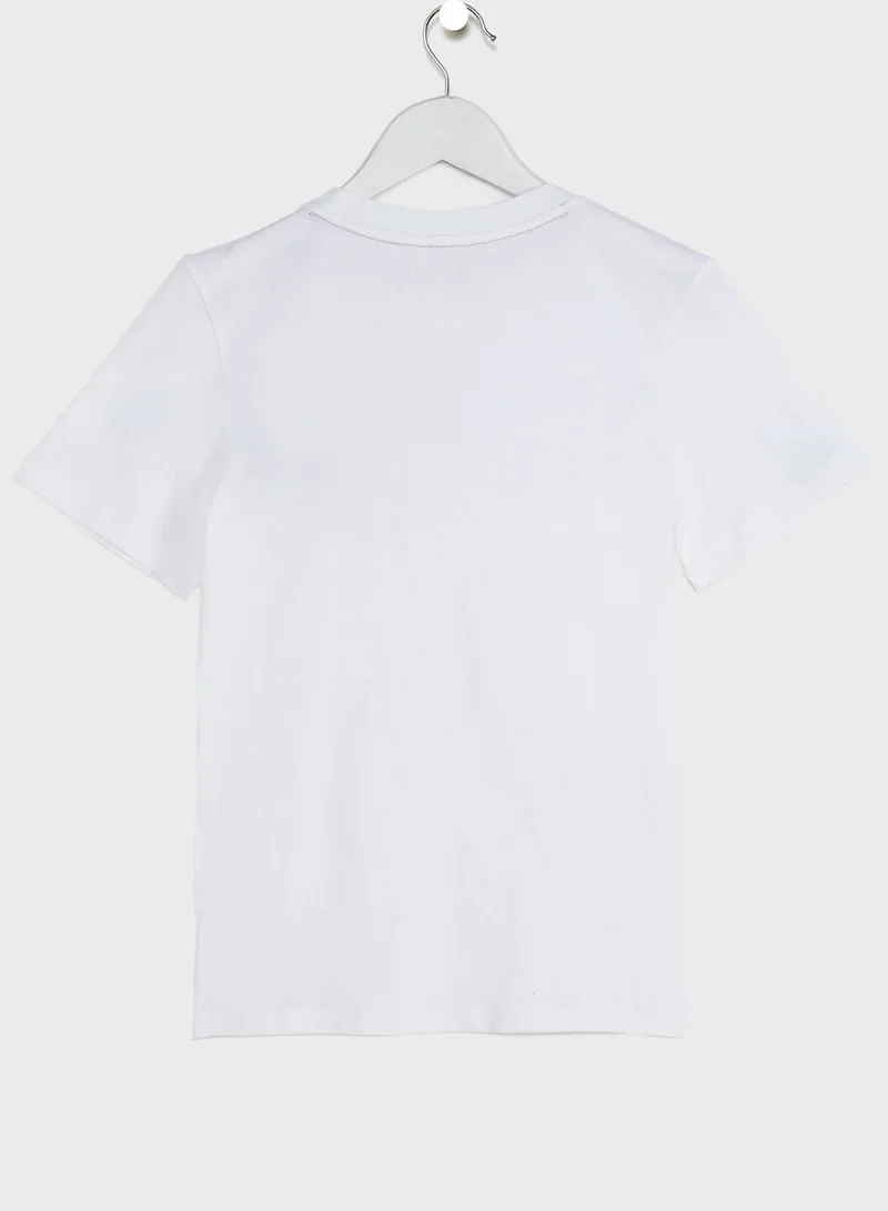 TOMMY HILFIGER Youth Logo T-Shirt