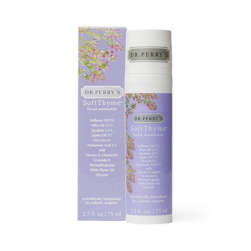Dr. Perry's SoftThyme Facial Moisturizer with Natural Oils and Ceramides, 2.5 Fl Oz - Image 1