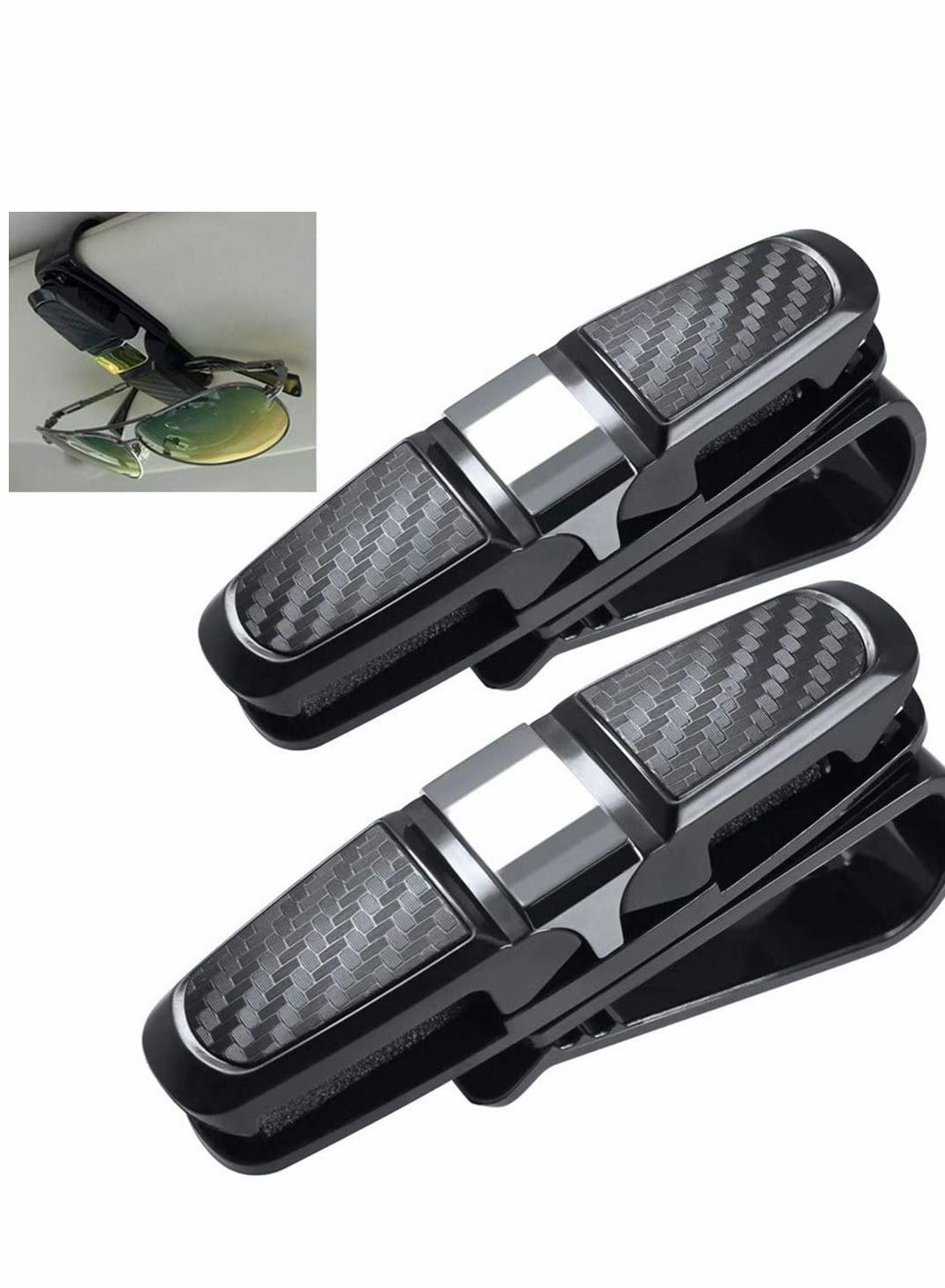 Generic Hanger Eyeglasses Mount 180 Degree Rotational Ticket Card Clip ...