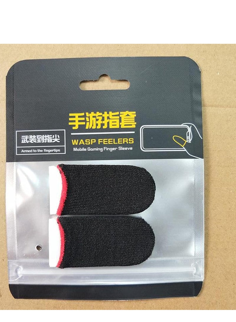 keendex KX 3149 Finger Gaming Gloves for Touch Screen Mobile Games- Black - Image 2