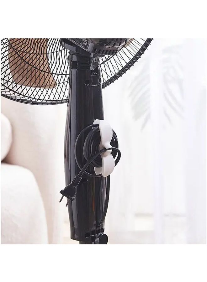 White Power Cord Organizer Wire Storage Wrap Winder For Plug Lines Chargers - Image 4