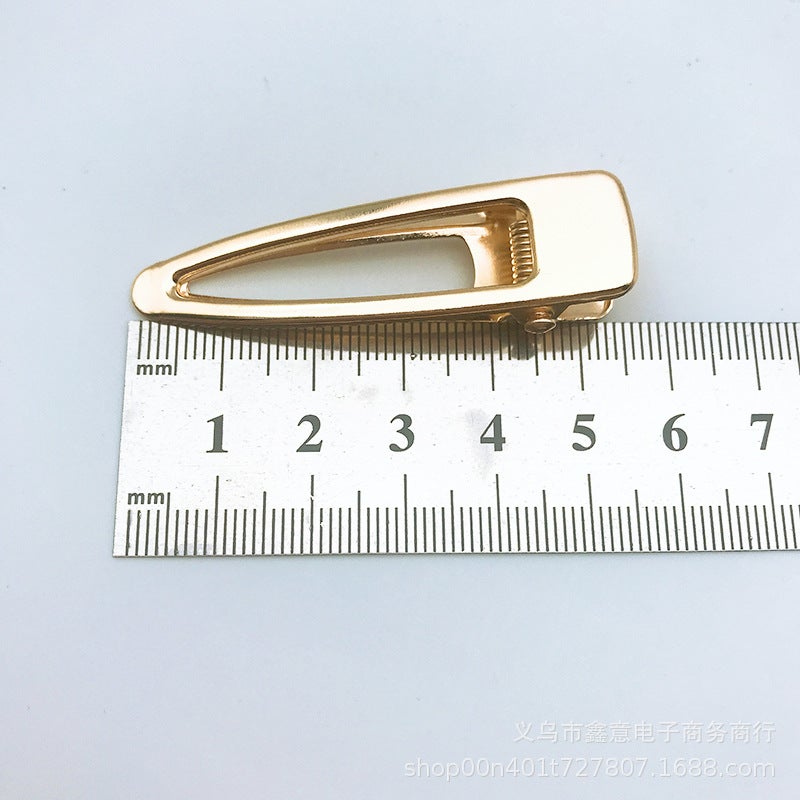 Celebrity Hairpin Metal Hollow Duckbill Clip Diy Set Combination Bangs Clip Pearl Hairpin Bottom Clip Accessories - Image 4