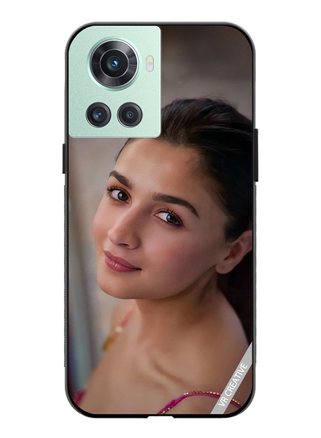 VR CREATIVE غطاء حماية لهاتف OnePlus Ace بتصميم الممثلة الهندية أليا بهات متعدد الألوان - Image 1