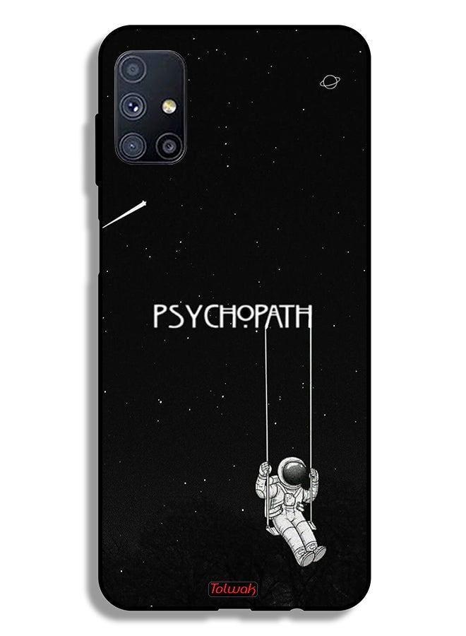 Tolwak Samsung Galaxy M51 Protective Case Cover Psychopath - Image 2