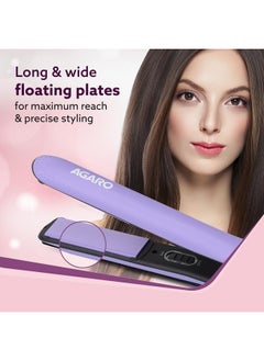 AGARO Hair Straightener, Keratin Infused Ceramic Coated Plates, Fast Heating, PTC Heating, Hair Straightening, Hair Styling For Women, Blue, HS1917 - pzsku/Z3F38F39F0D973034B052Z/45/_/1738306479/44deec64-8cca-40fd-9439-070b6dd26e3f