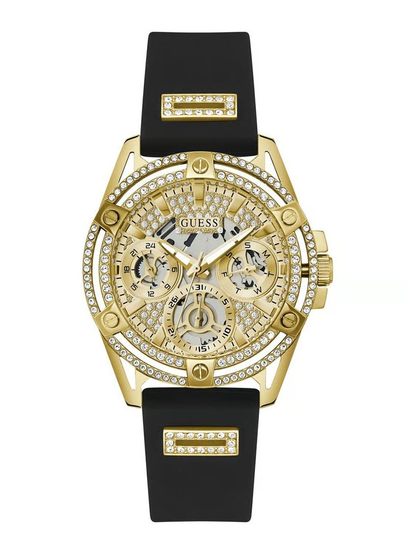 GUESS ساعة كرونوغراف نسائية سوداء W1160L1 - 40 مم - Image 1